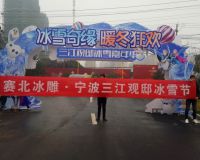 寧波三江觀邸冰雕節(jié)「賽北冰雕」