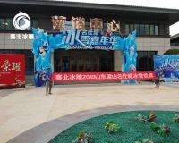 梁山名仕城冰雕節「賽北冰雕」