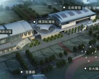 清華大學北體育館室內真冰滑冰場項目「賽北冰雕」