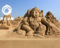 金山城市沙灘藝術節「賽北冰雕」